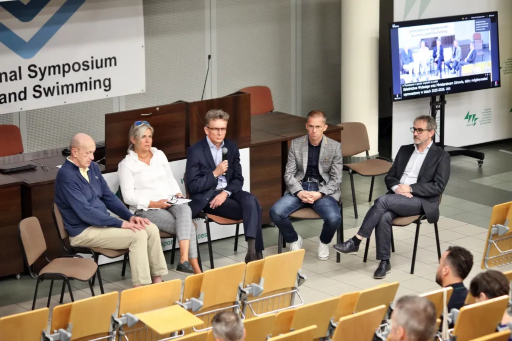 Fot. Adam Stępień - X Sympozjum Nauka i Pływanie 2024