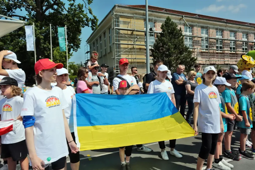Fot. Andrzej Nowak - XVII Dolnośląskie Onkoigrzyska Dzieci i Młodzieży - otwarcie