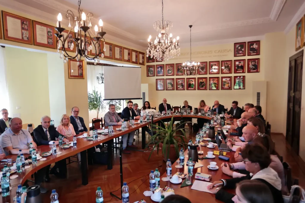 Fot. Andrzej Nowak - Ostatnie posiedzenie Senatu w bieżącej kadencji oraz spotkanie Rektora z pracownikami Uczelni