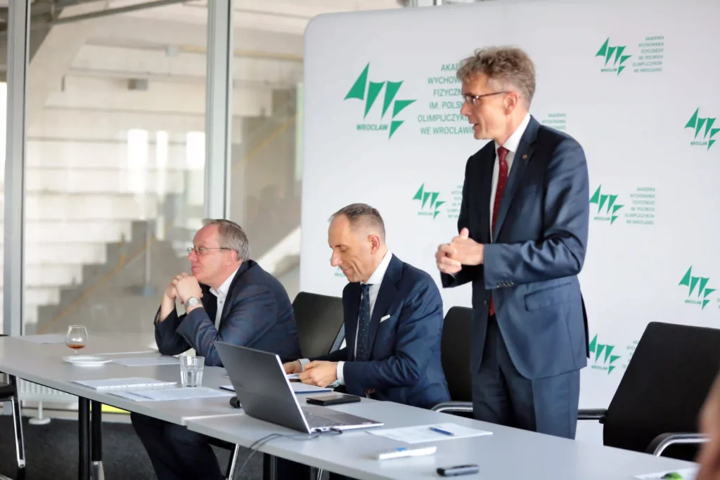Fot. Andrzej Nowak - AWF Wrocław gospodarzem Kolegium Rektorów Uczelni Wrocławia i Opola