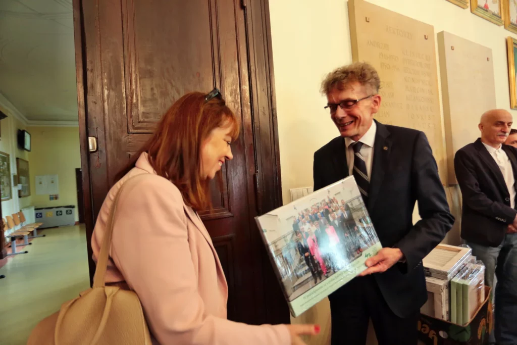 Fot. Andrzej Nowak - Ostatnie posiedzenie Senatu w bieżącej kadencji oraz spotkanie Rektora z pracownikami Uczelni