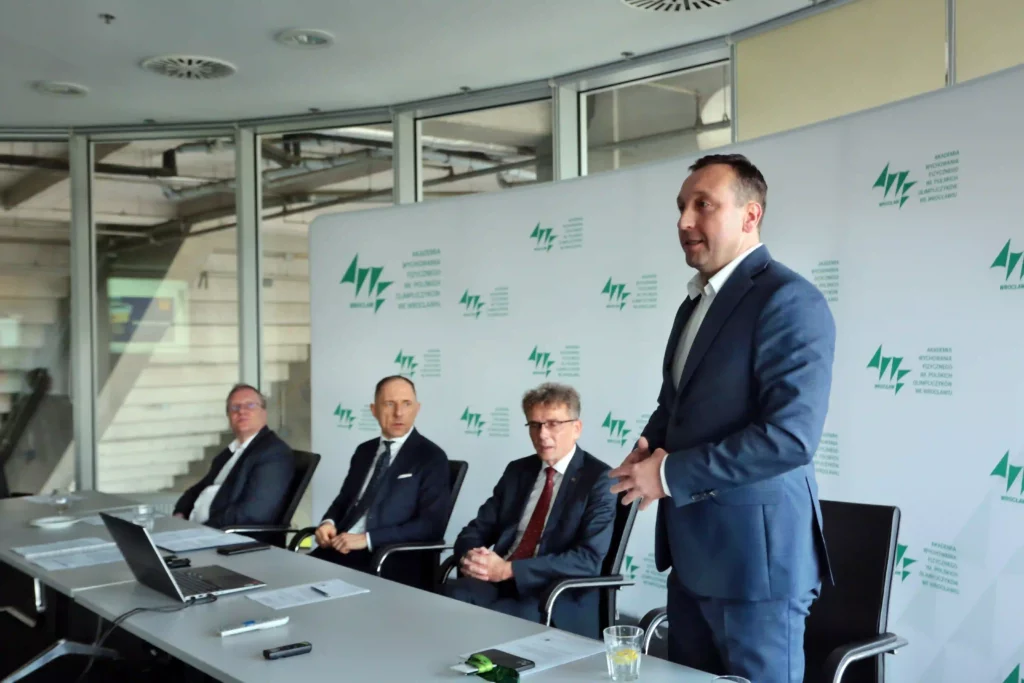 Fot. Andrzej Nowak - AWF Wrocław gospodarzem Kolegium Rektorów Uczelni Wrocławia i Opola