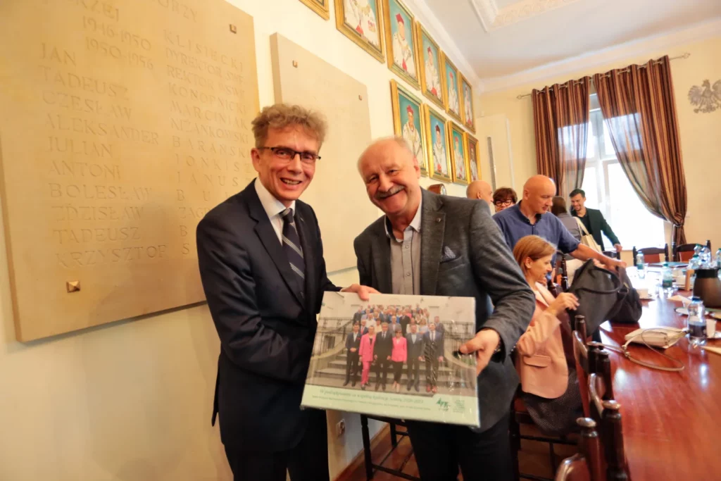 Fot. Andrzej Nowak - Ostatnie posiedzenie Senatu w bieżącej kadencji oraz spotkanie Rektora z pracownikami Uczelni