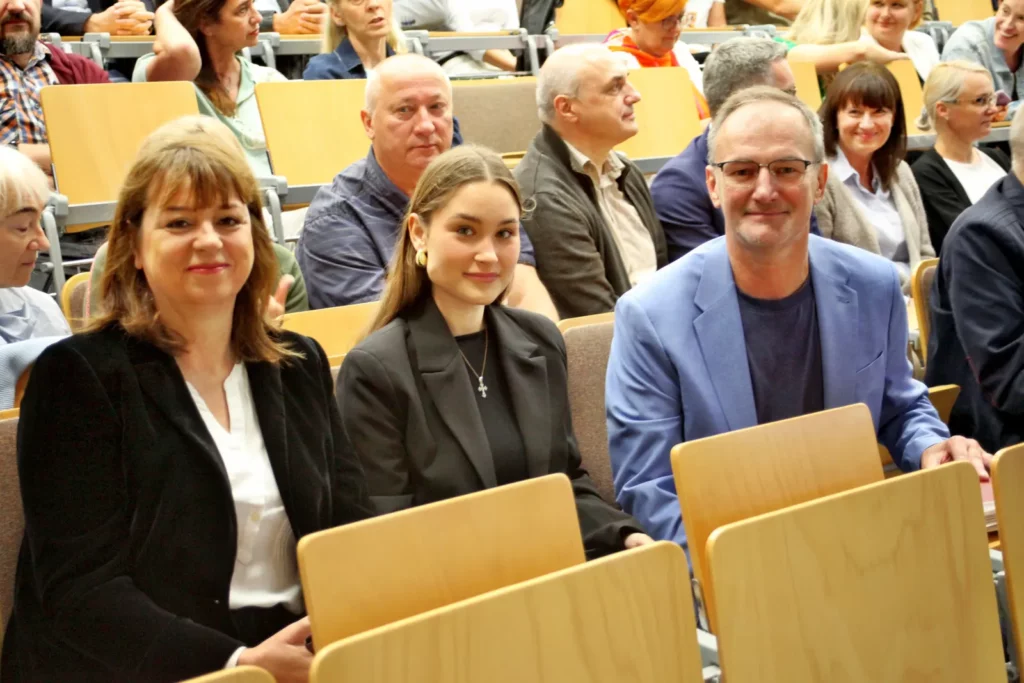 Fot. Adam Stępień - Spotkanie Rektora Elekta dr hab. Tadeusza Stefaniaka, prof. AWF z pracownikami Uczelni