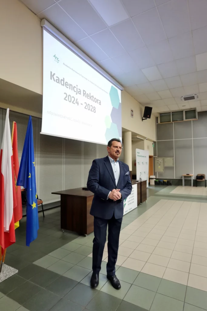 Fot. Andrzej Nowak - Spotkanie Rektora Elekta dr hab. Tadeusza Stefaniaka, prof. AWF z pracownikami Uczelni