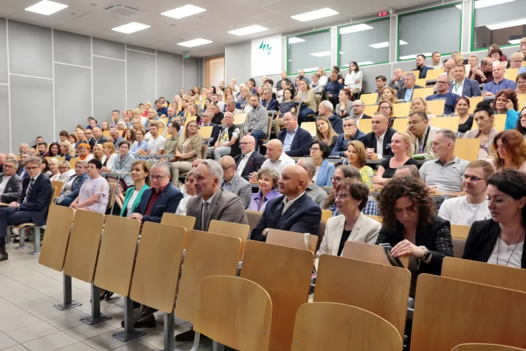 Fot. Andrzej Nowak - Spotkanie Rektora Elekta dr hab. Tadeusza Stefaniaka, prof. AWF z pracownikami Uczelni