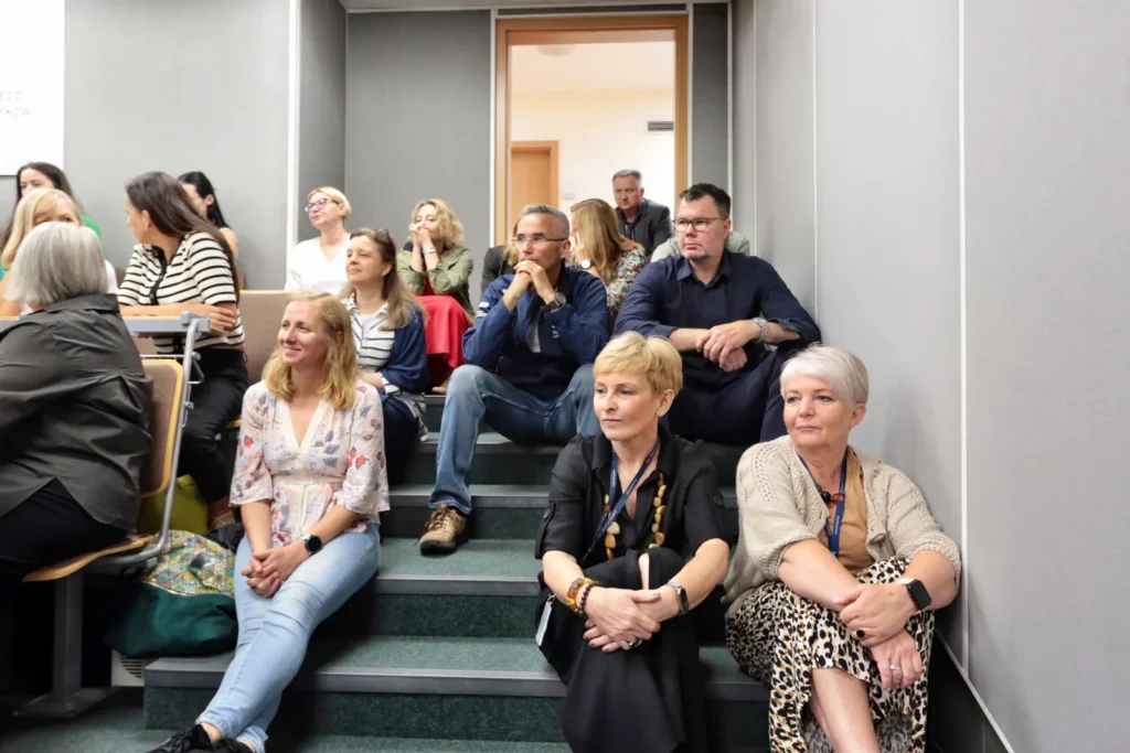 Fot. Andrzej Nowak - Spotkanie Rektora Elekta dr hab. Tadeusza Stefaniaka, prof. AWF z pracownikami Uczelni