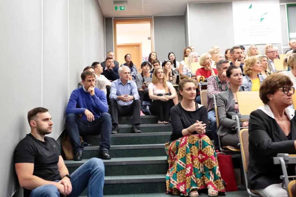 Fot. Andrzej Nowak - Spotkanie Rektora Elekta dr hab. Tadeusza Stefaniaka, prof. AWF z pracownikami Uczelni