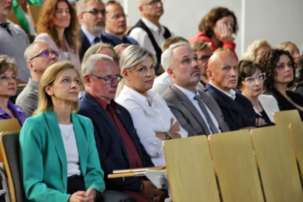 Fot. Adam Stępień - Spotkanie Rektora Elekta dr hab. Tadeusza Stefaniaka, prof. AWF z pracownikami Uczelni
