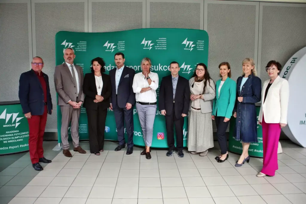 Fot. Adam Stępień - Spotkanie Rektora Elekta dr hab. Tadeusza Stefaniaka, prof. AWF z pracownikami Uczelni