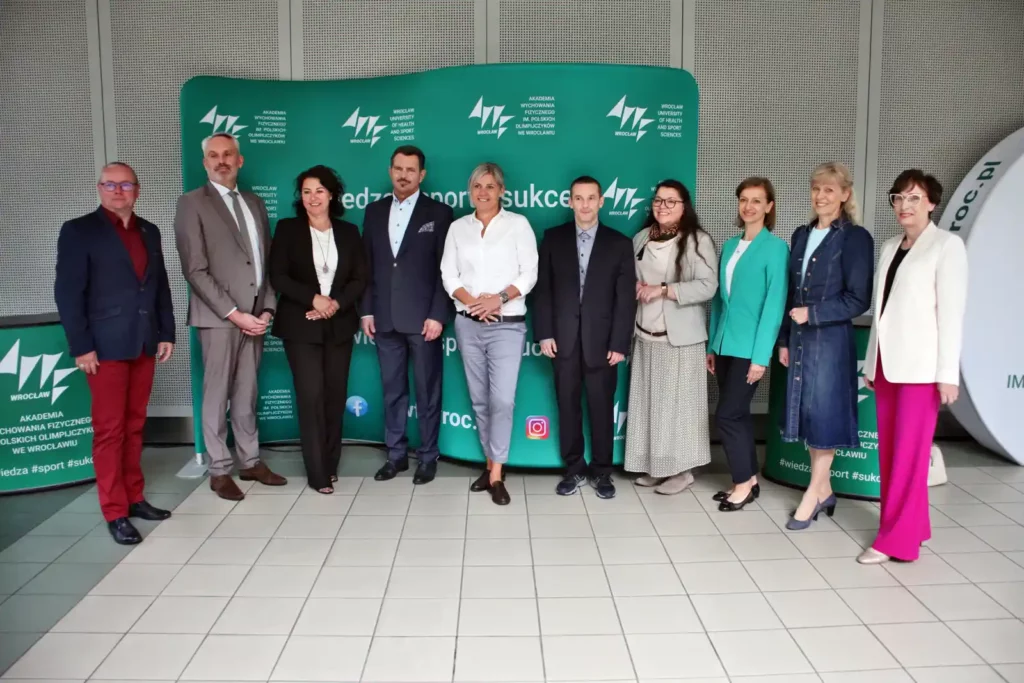 Fot. Adam Stępień - Spotkanie Rektora Elekta dr hab. Tadeusza Stefaniaka, prof. AWF z pracownikami Uczelni