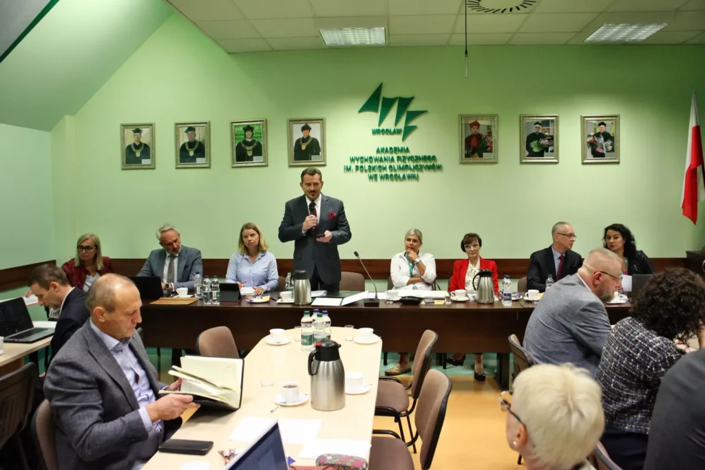 Fot. Adam Stępień - Zmiana struktury AWF we Wrocławiu