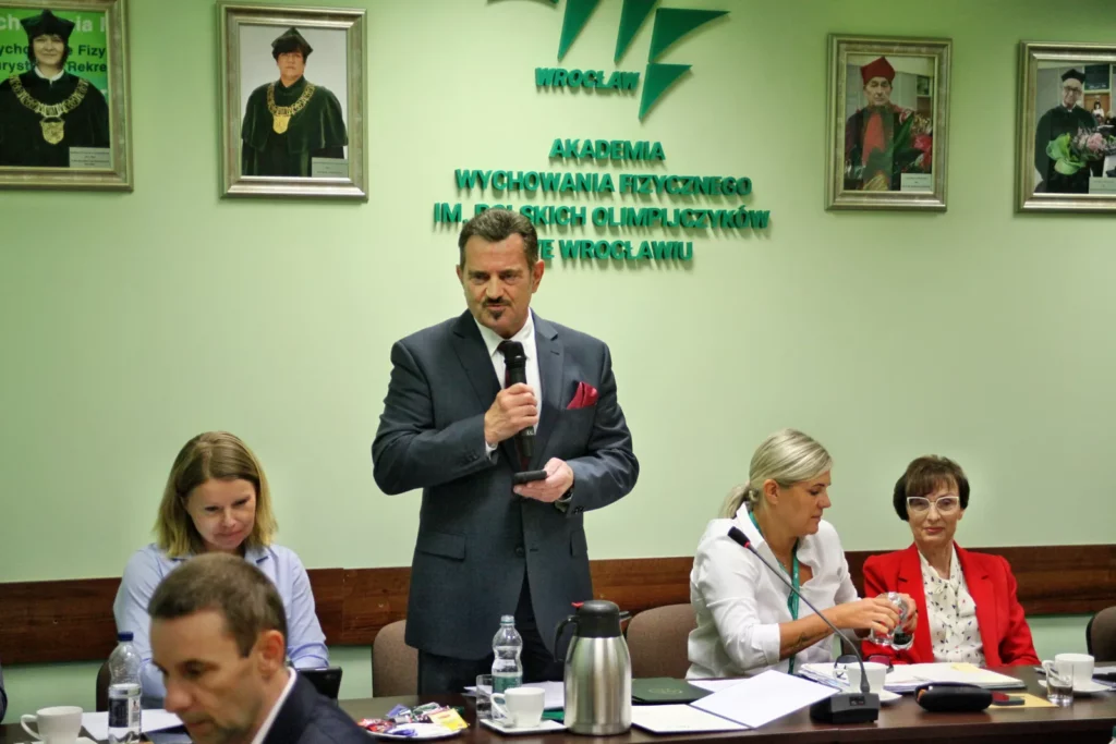 Fot. Adam Stępień - Zmiana struktury AWF we Wrocławiu