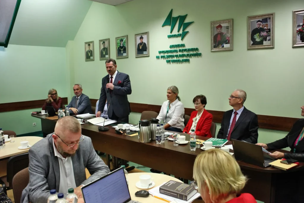 Fot. Adam Stępień - Zmiana struktury AWF we Wrocławiu