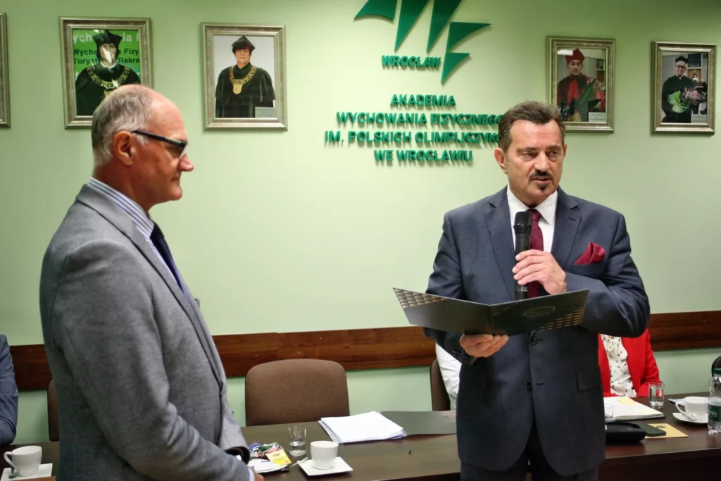 Fot. Adam Stępień - Zmiana struktury AWF we Wrocławiu