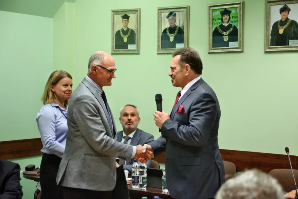 Fot. Adam Stępień - Zmiana struktury AWF we Wrocławiu