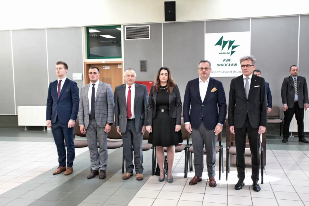 Fot. Adam Stępień - Wręczenie dyplomów absolwentom Akademii Wychowania Fizycznego im. Polskich Olimpijczyków we Wrocławiu 2024