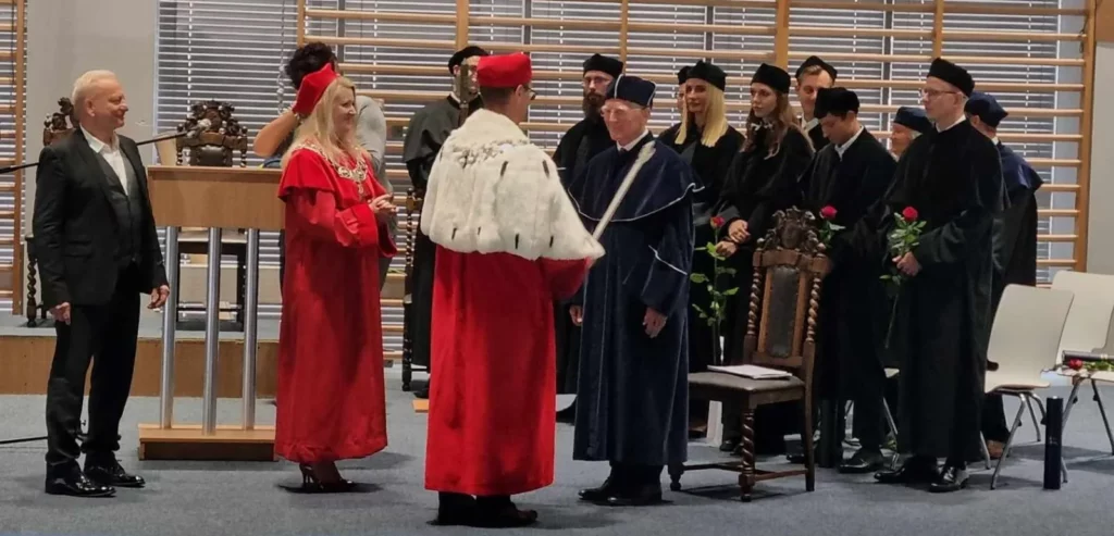 Fot. Archiwum AWF - Doktorat Honoris Causa dla prof. dr hab. Jana Chmury