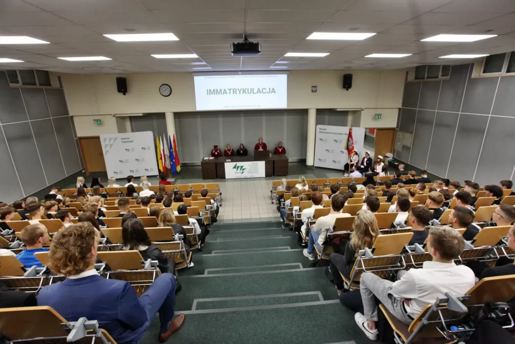 Fot. Adam Stępień - Immatrykulacja studentów rocznika 2024/2025 - Wydział WFiS, kierunek WF i TiR