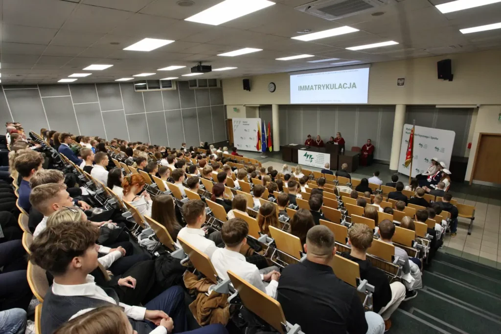 Fot. Adam Stępień - Immatrykulacja studentów rocznika 2024/2025 - Wydział WFiS, kierunek WF i TiR