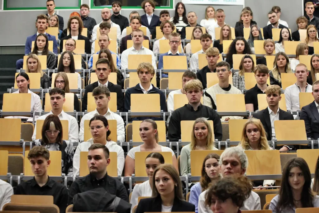 Fot. Adam Stępień - Immatrykulacja studentów rocznika 2024/2025 - Wydział WFiS, kierunek WF i TiR
