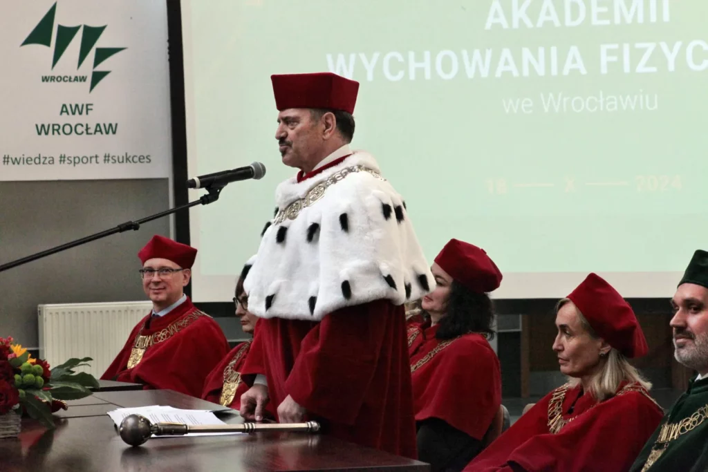 Fot. Adam Stępień - Święto Akademii Wychowania Fizycznego im. Polskich Olimpijczyków we Wrocławiu 2024