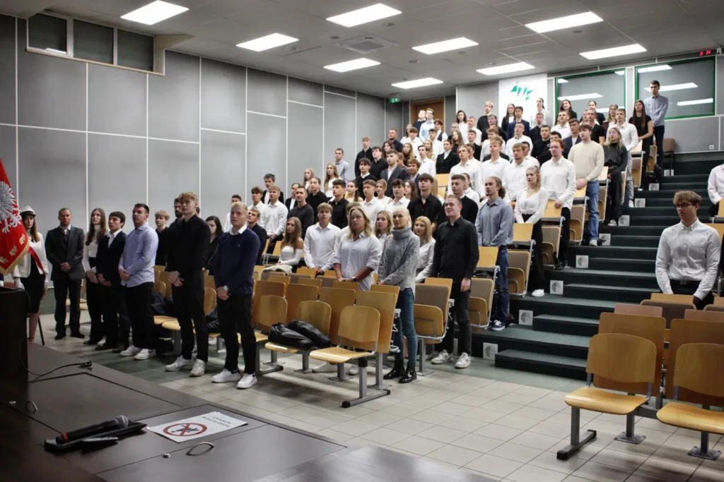 Fot. Adam Stępień - Immatrykulacja studentów rocznika 2024/2025 - Wydział WFiS, kierunek WF i TiR