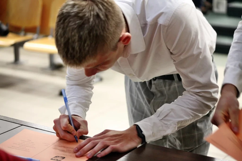 Fot. Adam Stępień - Immatrykulacja studentów rocznika 2024/2025 - Wydział WFiS, kierunek WF i TiR
