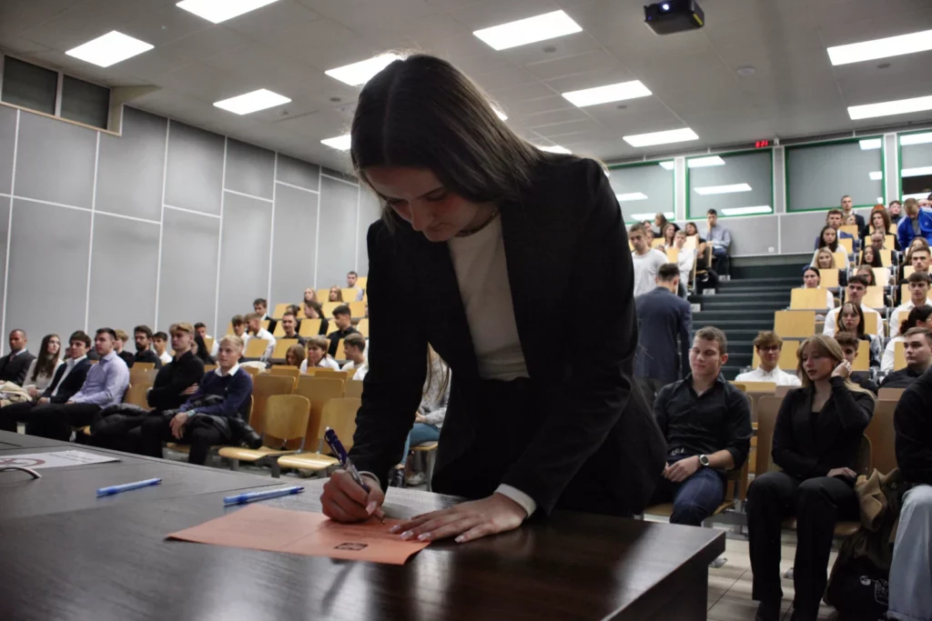Fot. Adam Stępień - Immatrykulacja studentów rocznika 2024/2025 - Wydział WFiS, kierunek WF i TiR