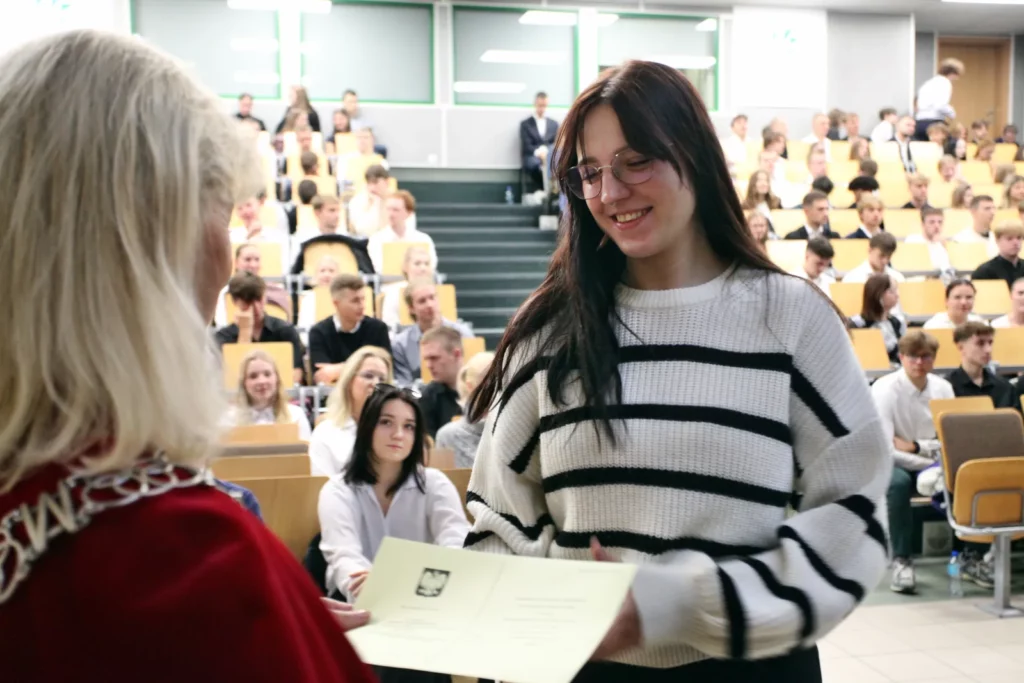 Fot. Adam Stępień - Immatrykulacja studentów rocznika 2024/2025 - Wydział WFiS, kierunek WF i TiR
