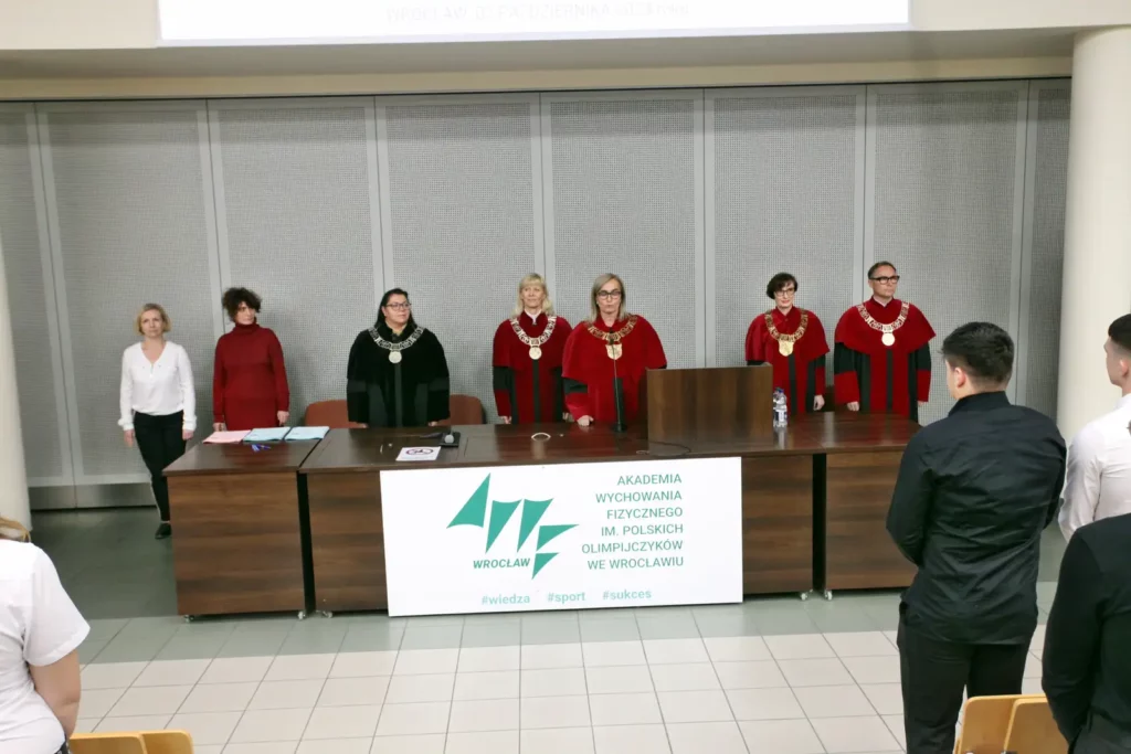 Fot. Adam Stępień - Immatrykulacja studentów rocznika 2024/2025 - Wydział WFiS, kierunek Sport i BiPP