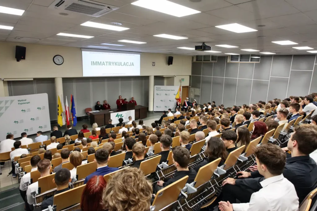 Fot. Adam Stępień - Immatrykulacja studentów rocznika 2024/2025 - Wydział WFiS, kierunek Sport i BiPP
