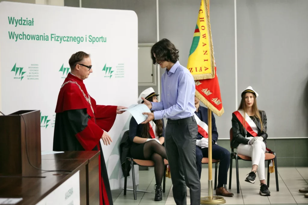 Fot. Adam Stępień - Immatrykulacja studentów rocznika 2024/2025 - Wydział WFiS, kierunek Sport i BiPP