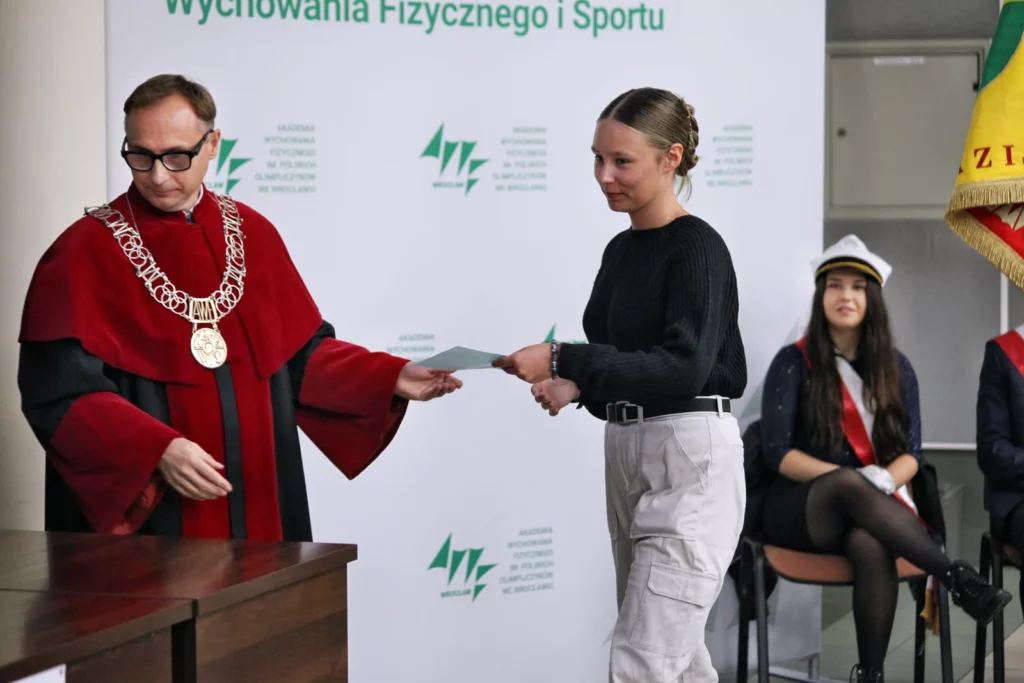 Fot. Adam Stępień - Immatrykulacja studentów rocznika 2024/2025 - Wydział WFiS, kierunek Sport i BiPP
