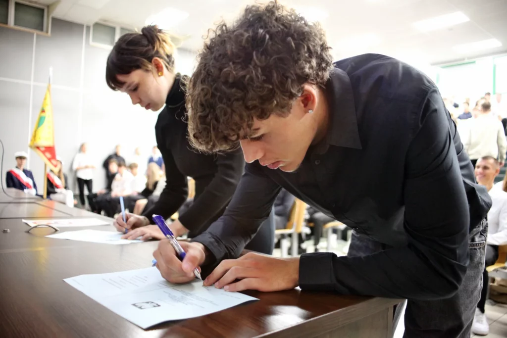 Fot. Adam Stępień - Immatrykulacja studentów rocznika 2024/2025 - Wydział WFiS, kierunek Sport i BiPP