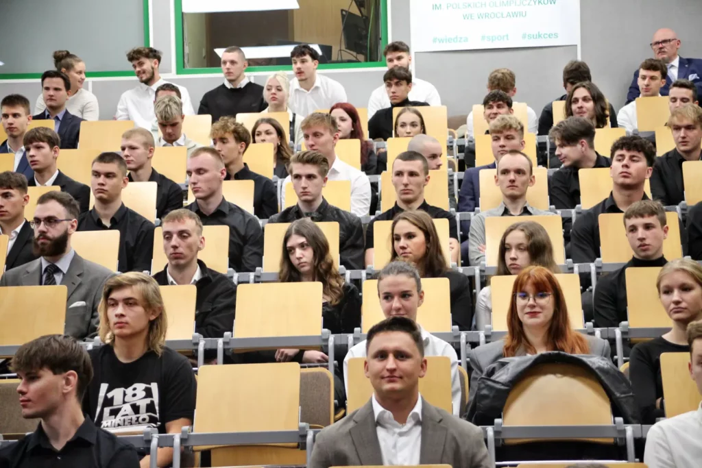 Fot. Adam Stępień - Immatrykulacja studentów rocznika 2024/2025 - Wydział WFiS, kierunek Sport i BiPP