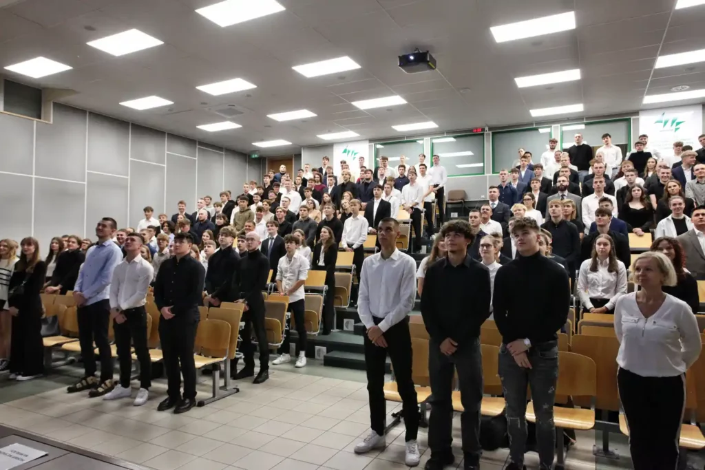 Fot. Adam Stępień - Immatrykulacja studentów rocznika 2024/2025 - Wydział WFiS, kierunek Sport i BiPP