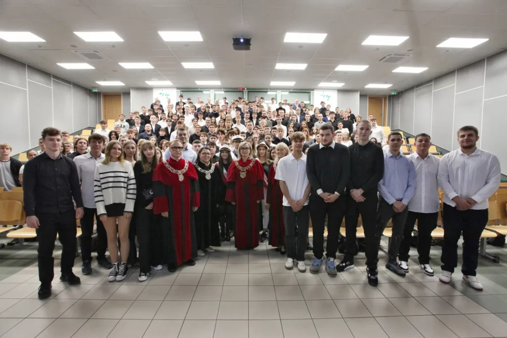 Fot. Adam Stępień - Immatrykulacja studentów rocznika 2024/2025 - Wydział WFiS, kierunek Sport i BiPP