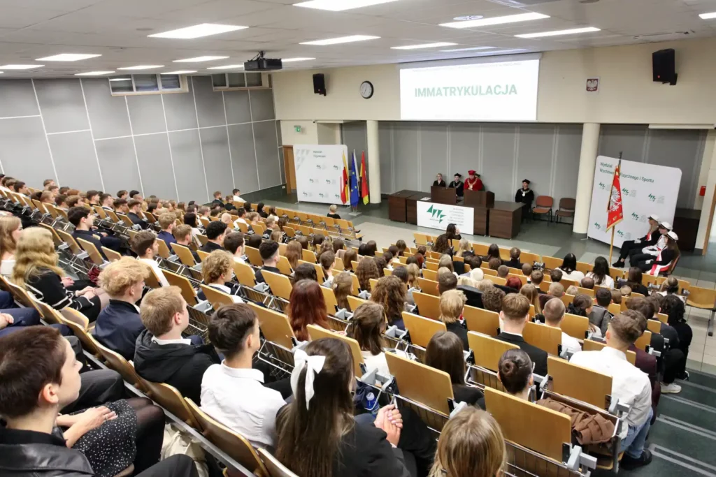 Fot. Adam Stępień - Immatrykulacja studentów rocznika 2024/2025 - Wydział Fizjoterapii, kierunek Fizjoterapia