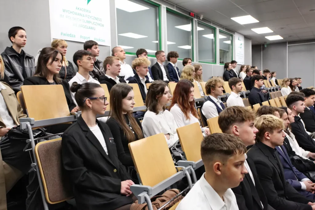 Fot. Adam Stępień - Immatrykulacja studentów rocznika 2024/2025 - Wydział Fizjoterapii, kierunek Fizjoterapia