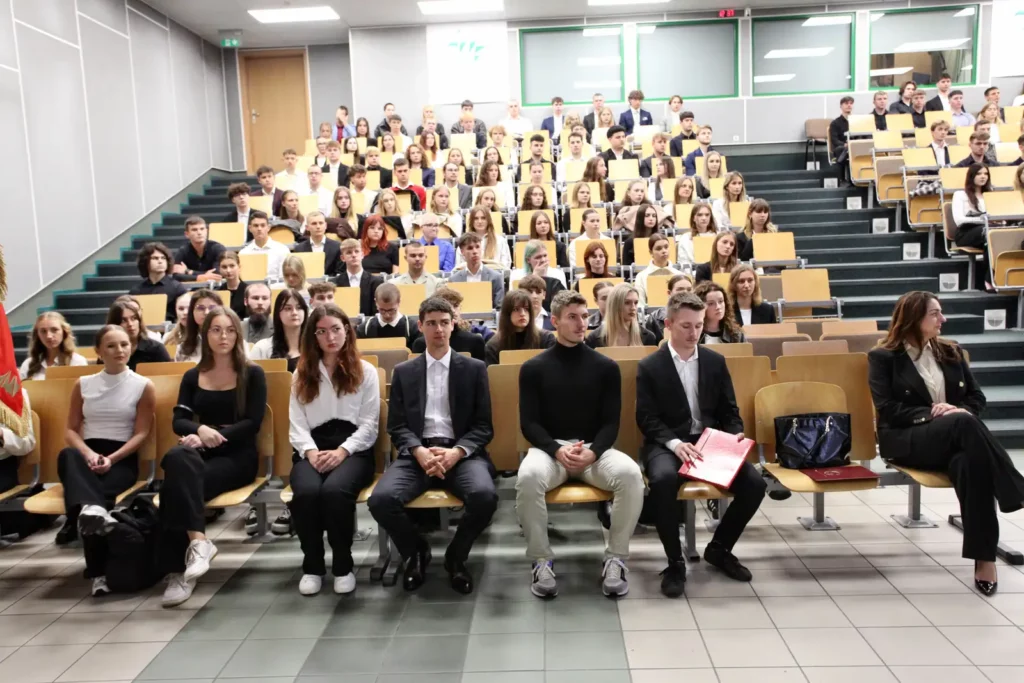 Fot. Adam Stępień - Immatrykulacja studentów rocznika 2024/2025 - Wydział Fizjoterapii, kierunek Fizjoterapia