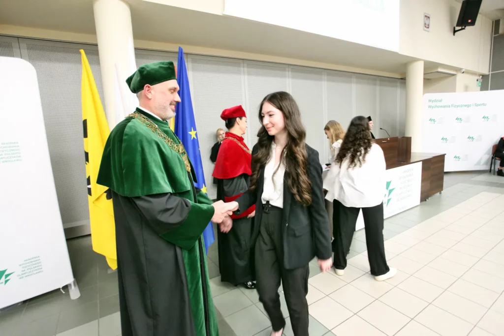Fot. Adam Stępień - Immatrykulacja studentów rocznika 2024/2025 - Wydział Fizjoterapii, kierunek Fizjoterapia