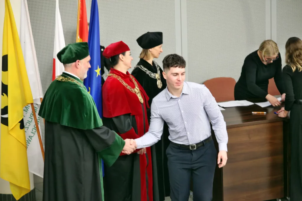 Fot. Adam Stępień - Immatrykulacja studentów rocznika 2024/2025 - Wydział Fizjoterapii, kierunek Fizjoterapia