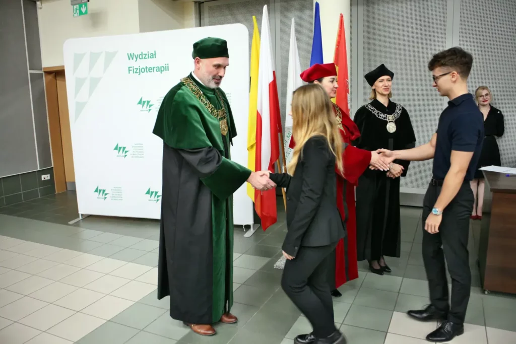 Fot. Adam Stępień - Immatrykulacja studentów rocznika 2024/2025 - Wydział Fizjoterapii, kierunek Fizjoterapia