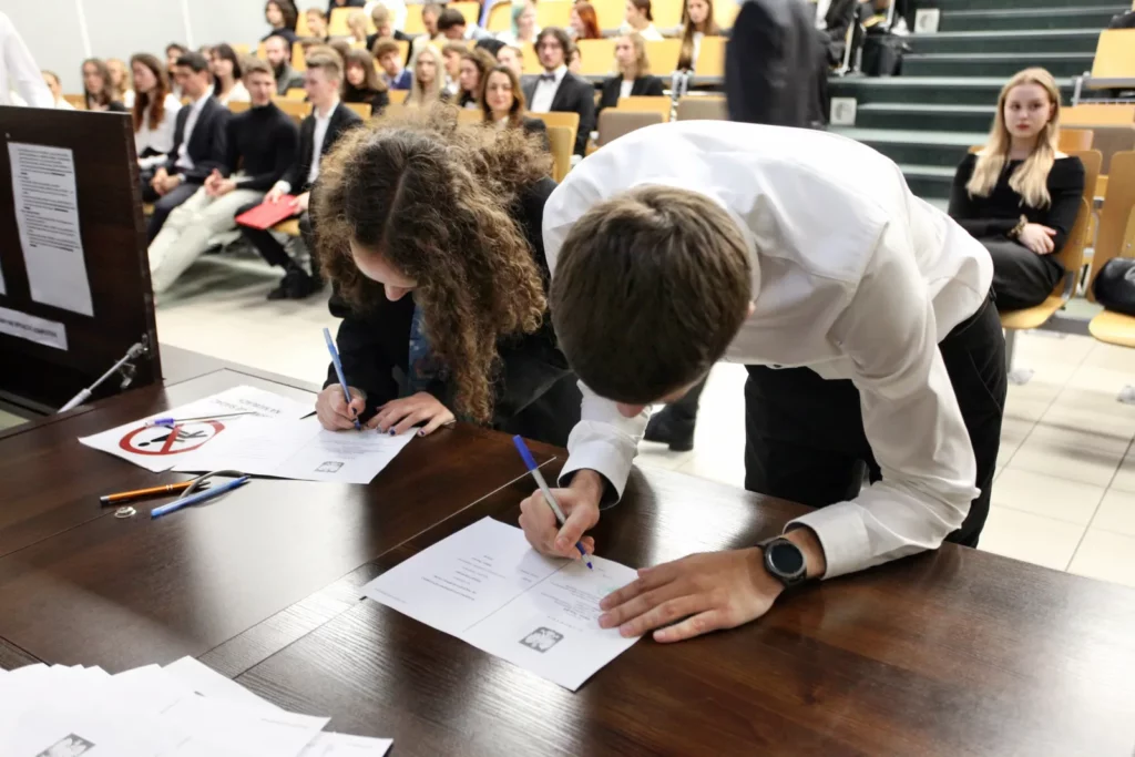 Fot. Adam Stępień - Immatrykulacja studentów rocznika 2024/2025 - Wydział Fizjoterapii, kierunek Fizjoterapia