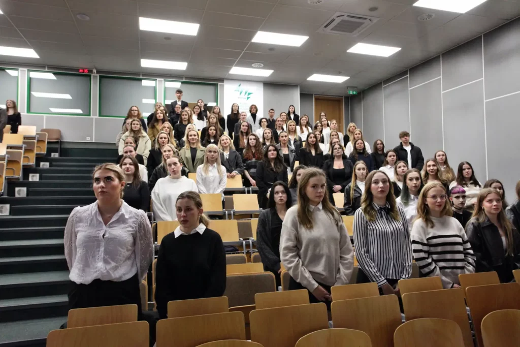 Fot. Adam Stępień - Immatrykulacja studentów rocznika 2024/2025 - Wydział Fizjoterapii, kierunek Kosmetologia i Terapia Zajęciowa