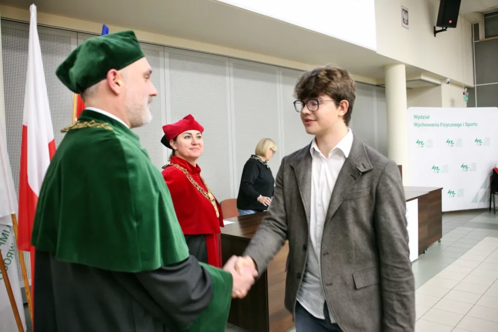Fot. Adam Stępień - Immatrykulacja studentów rocznika 2024/2025 - Wydział Fizjoterapii, kierunek Kosmetologia i Terapia Zajęciowa