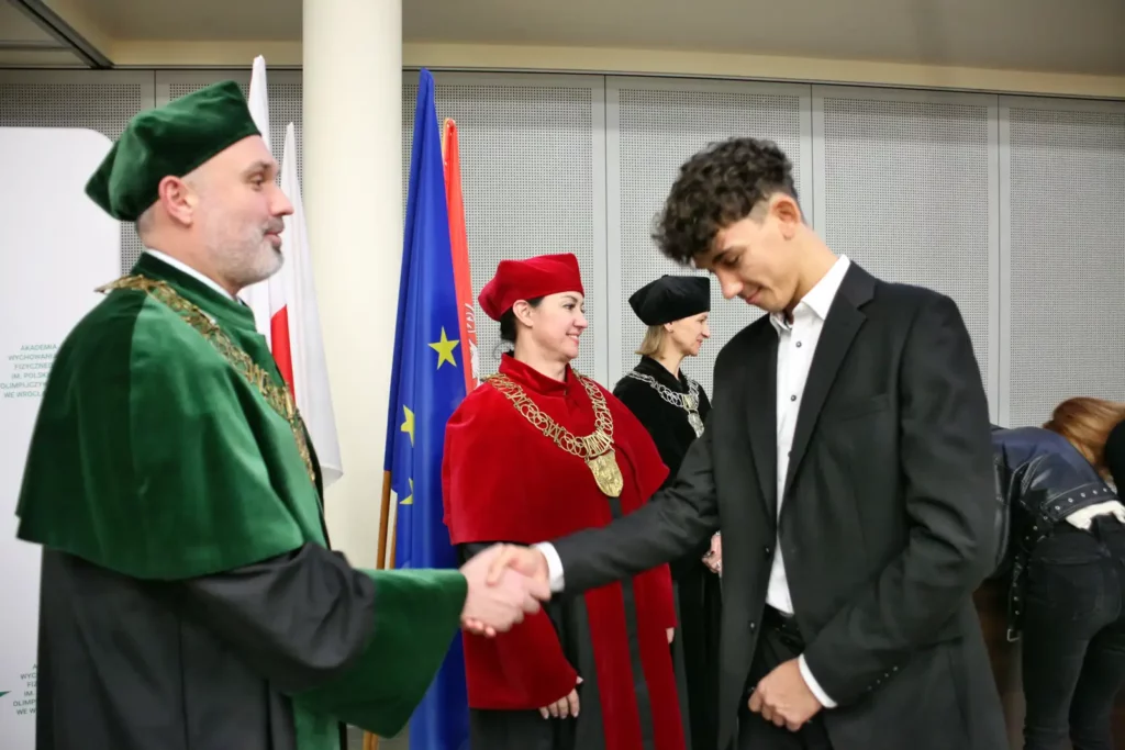 Fot. Adam Stępień - Immatrykulacja studentów rocznika 2024/2025 - Wydział Fizjoterapii, kierunek Kosmetologia i Terapia Zajęciowa