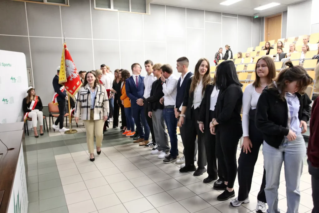 Fot. Adam Stępień - Immatrykulacja studentów Wydziału WFiS, kierunek WF, Sport, TiR - II stopień