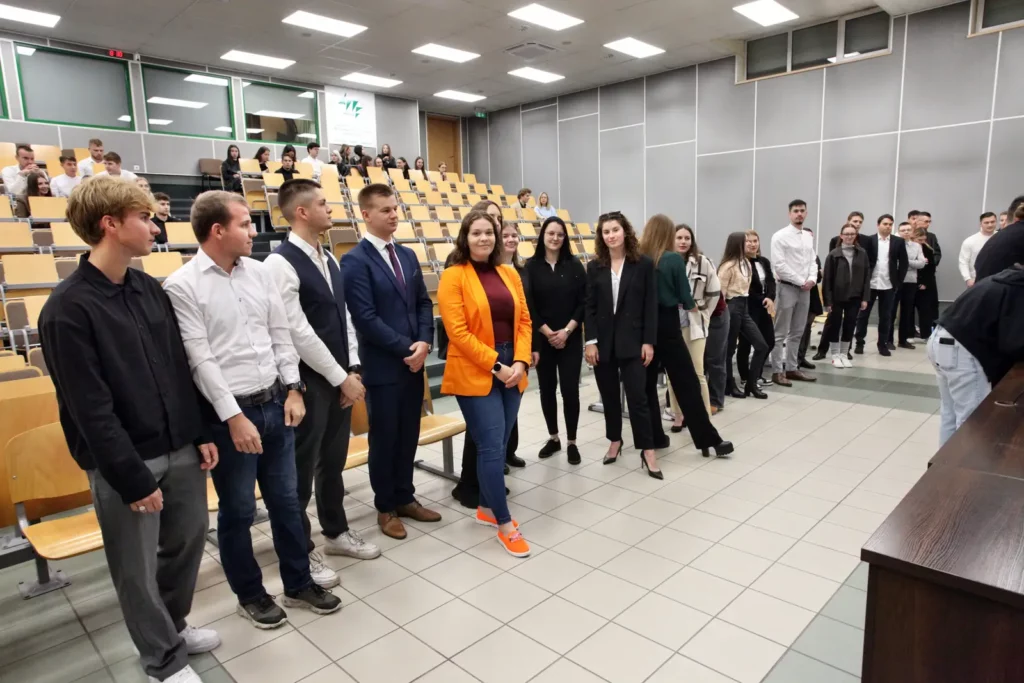 Fot. Adam Stępień - Immatrykulacja studentów Wydziału WFiS, kierunek WF, Sport, TiR - II stopień